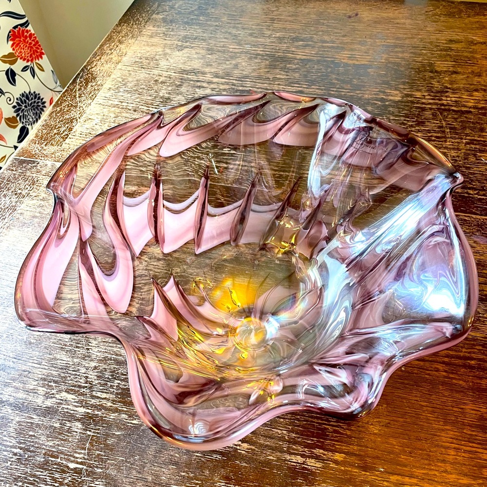 Lazarri hand blown signature glass art